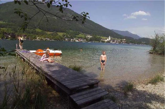 Appartementhaus Huber Abersee Exterior photo